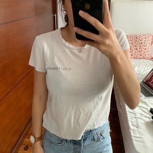 Light blue madewell shirt